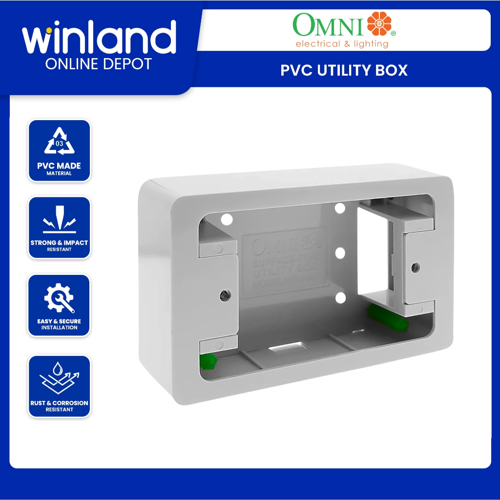 Omni by Winland Surface Type PVC Utility Box with High-Quality ...