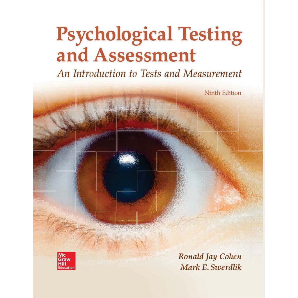 PSYCHOLOGICAL TESTING AND ASSESSMENT 9TH EDITION (COHEN) | Shopee ...