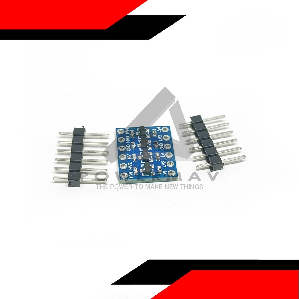 4 Channel Logic Level Converter Bi-Directional Voltage Shifter Module ...