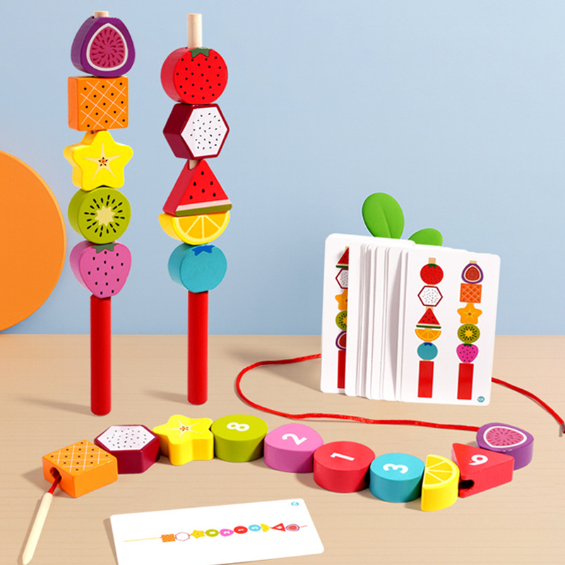 Fruit-Shaped Geometric Number Building Blocks Early Learning ...