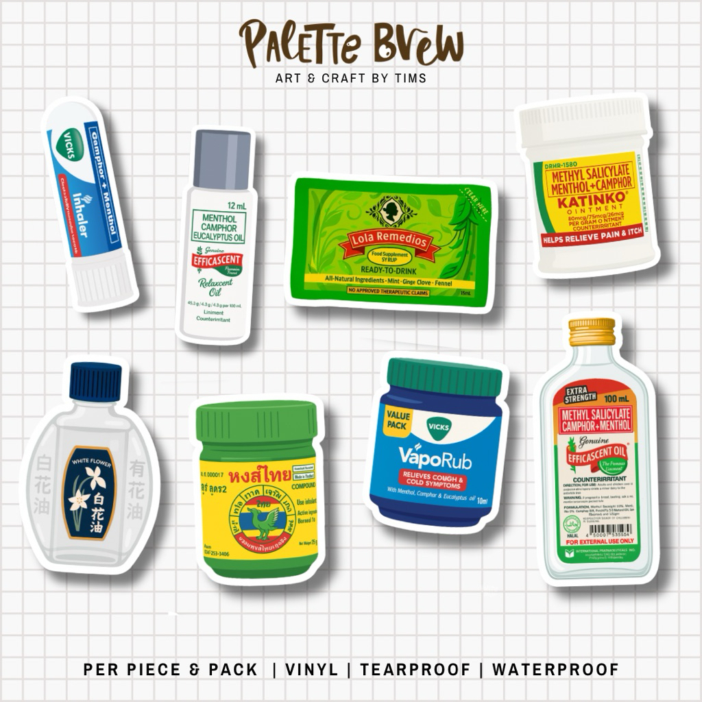 brewinpalette || Tita/Tito’s Essential Vinyl Stickers | Shopee Philippines