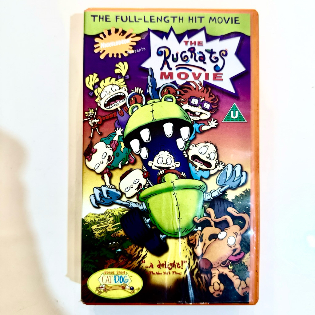 The Rugrats Movie VHS | Original 1998 PAL UK | Nickelodeon Cartoon ...