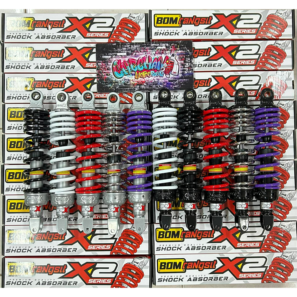 BOM X2 / PZTECH SHOCK REAR SHOCK 300MM / 330MM | Shopee Philippines