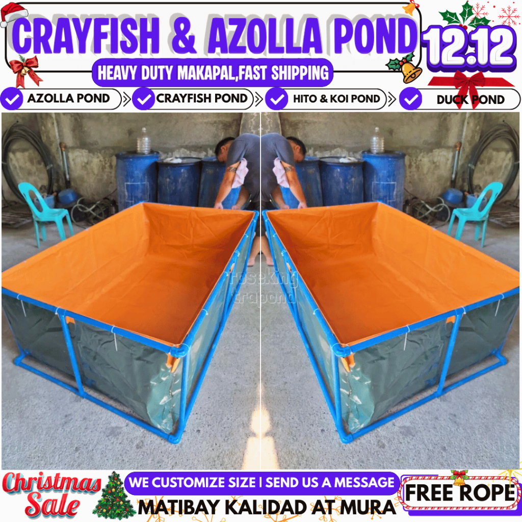 AZOLLA POND/BED FISH TANKS LONA TRAPOND s200 Heavy duty 8 yrs tinatagal ...