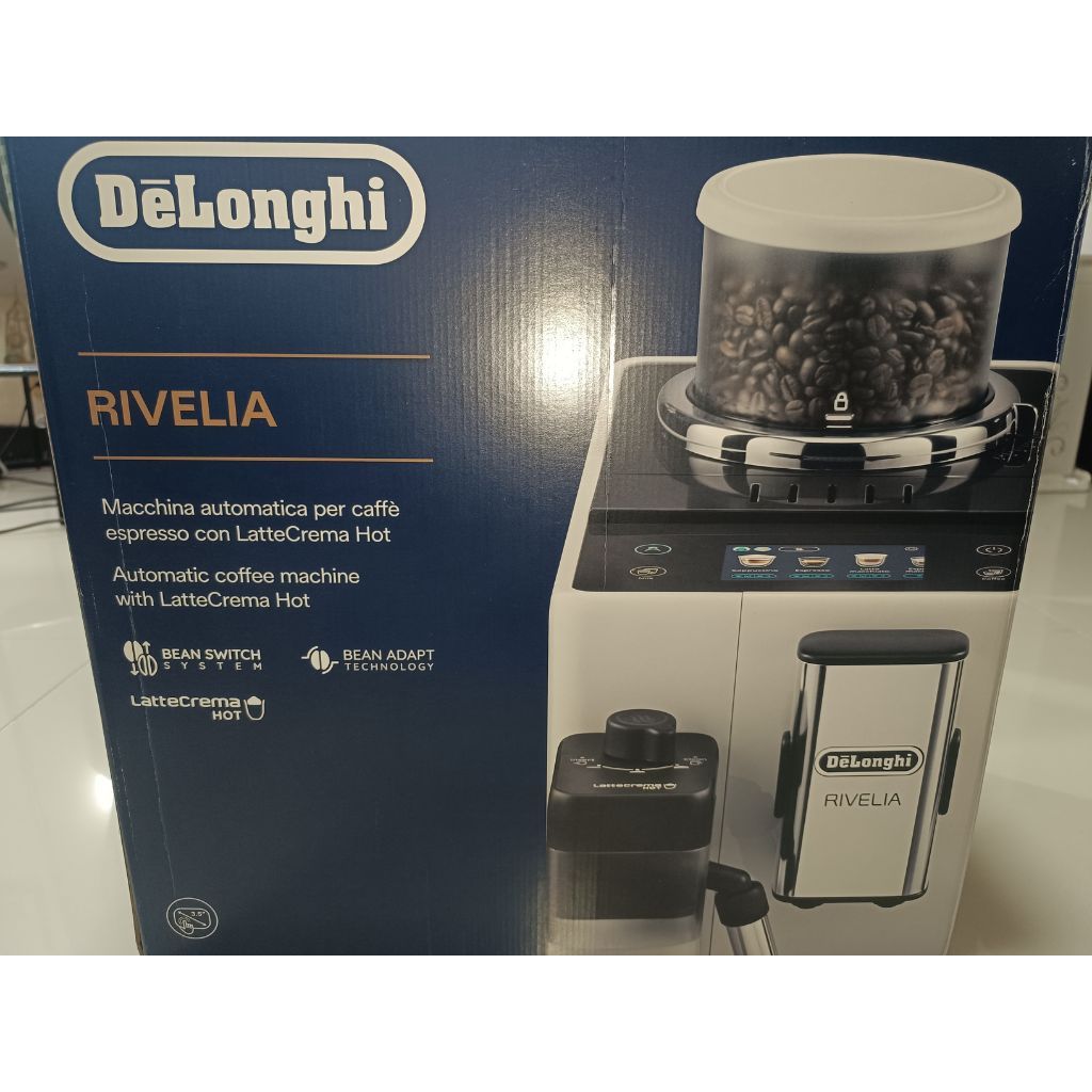 DeLonghi Rivelia Automatic Coffee Maker EXAM44055W | Shopee Philippines