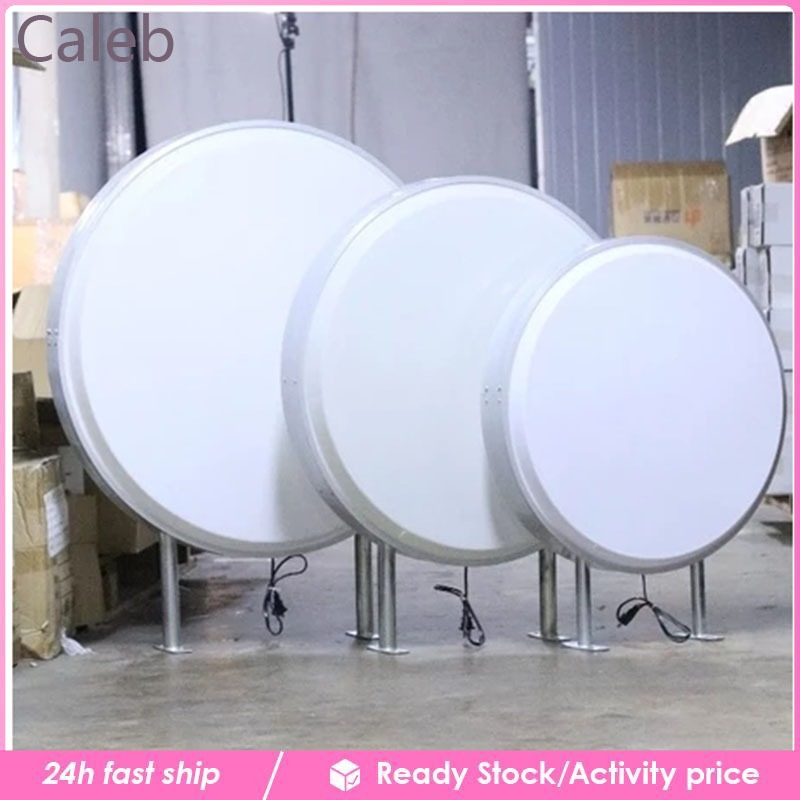 ADS Adverting Round Outdoor LED Lightbox Sign Doubled Sided Circular ...