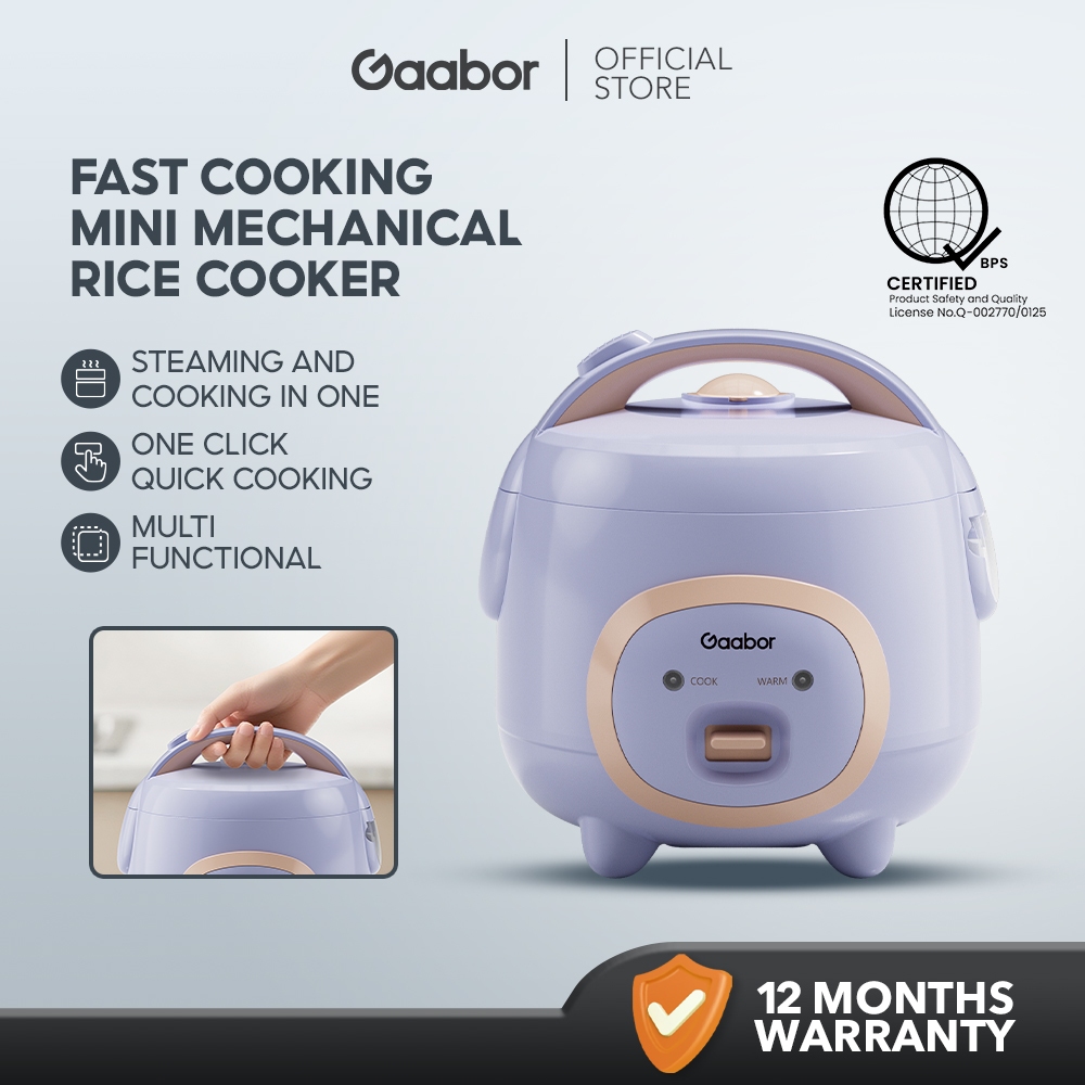 【New arrival】Gaabor Multi-Functional Rice Cooker Cute design Mini size ...