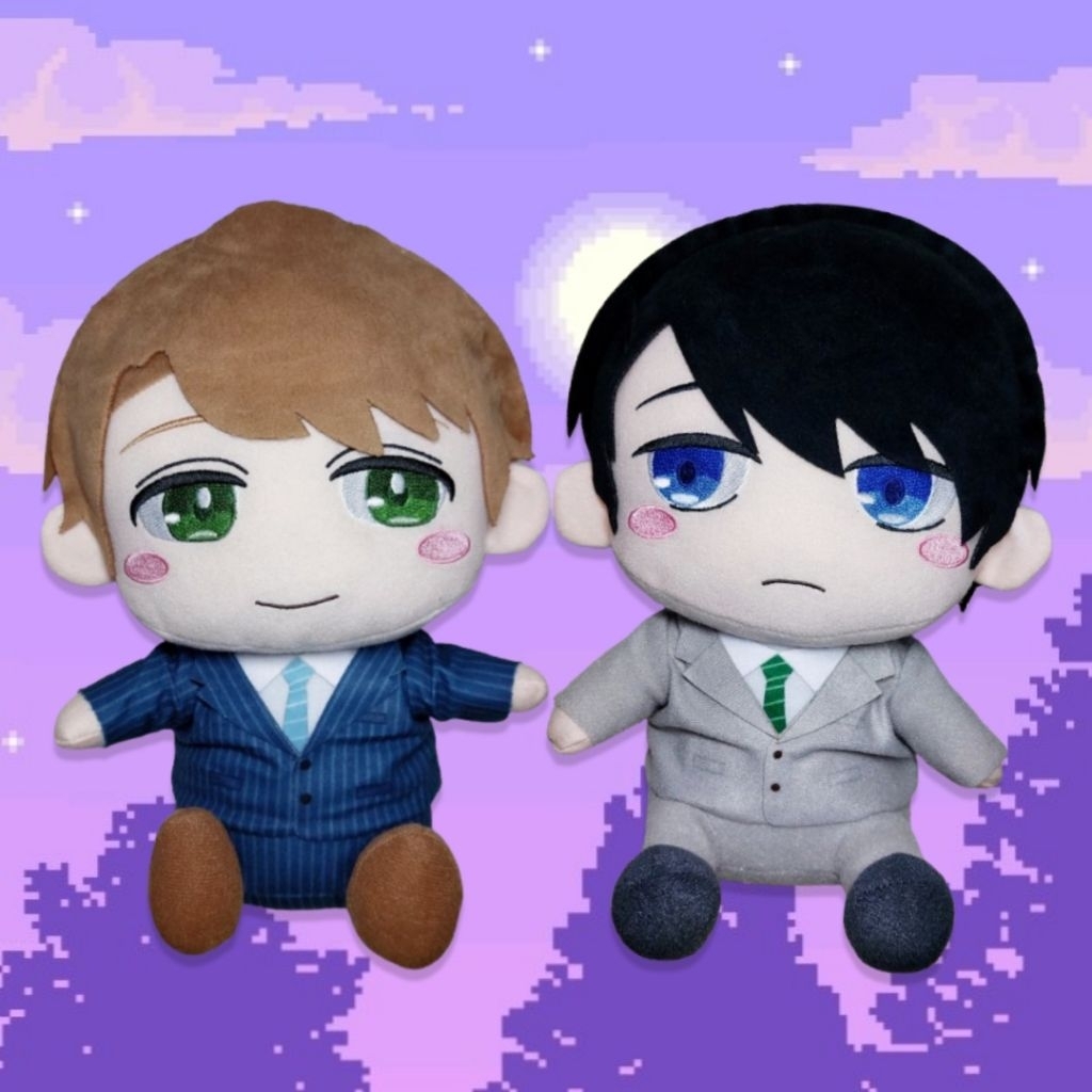 Cherry Magic Kiyoshi Adachi & Yuichi Kurosawa Big Plush (Set of 2 ...