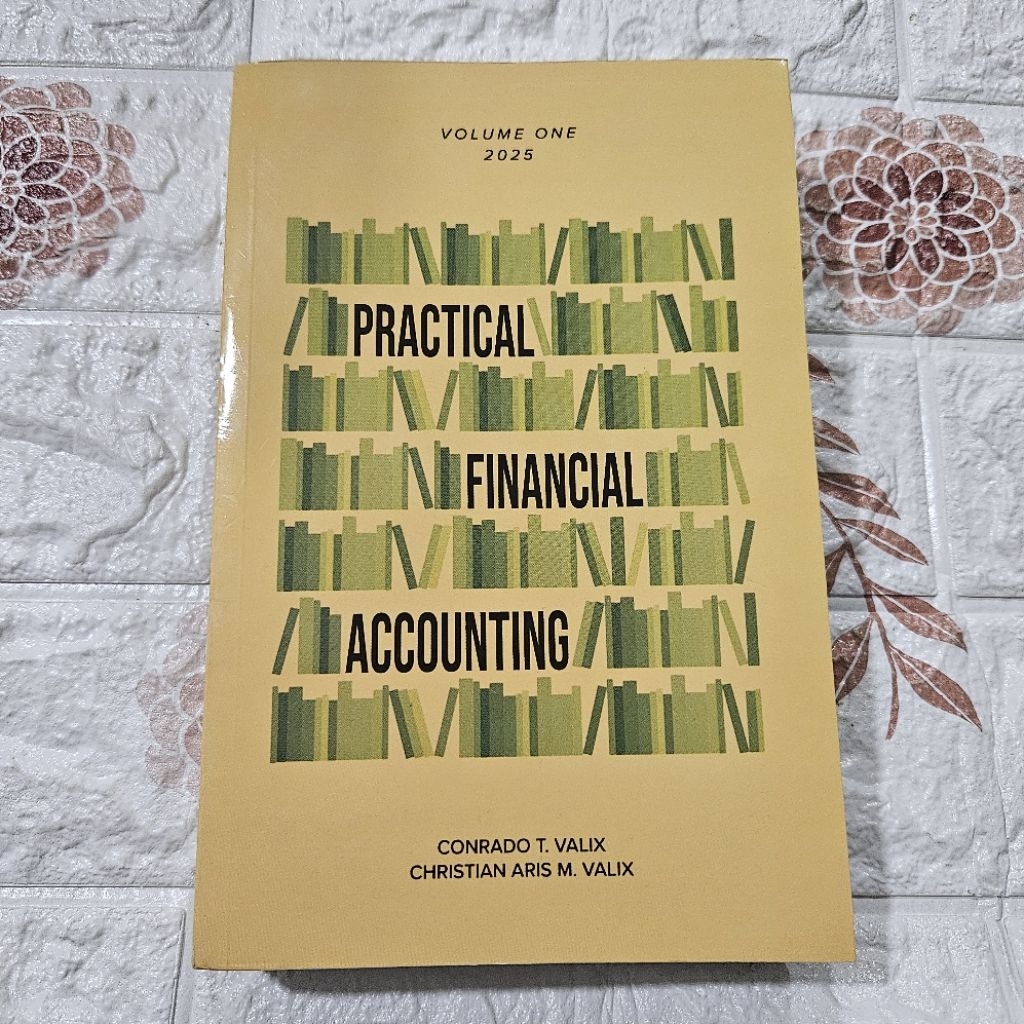 Practical Financial Accounting volume one 2025 By; Valix | Shopee ...