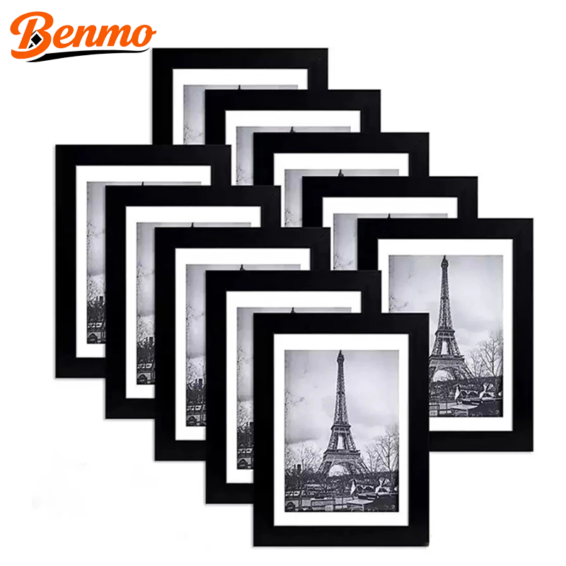 【COD】4R 6R A4 Wooden Picture Frame Wall Decor Photo Frame Home Decor ...