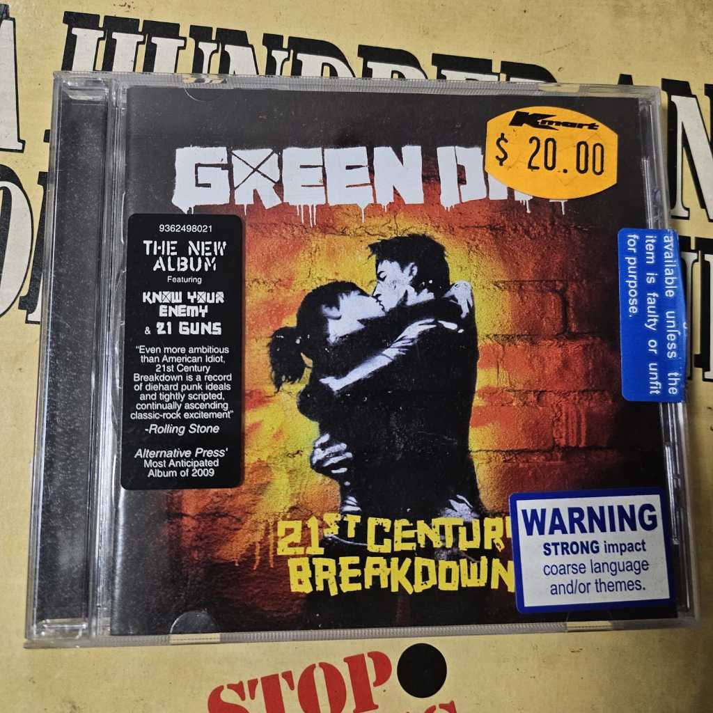 GREEN DAY 21ST CENTURY BREAKDOWN ALBUM CD | Shopee Philippines