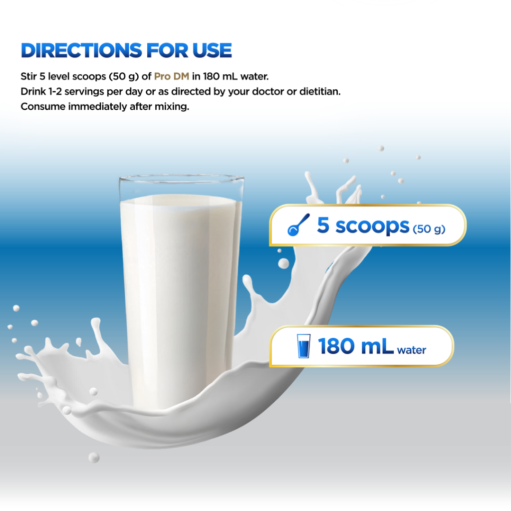 Pro DM 900g Adult Nutritional Powder Drink for Dietary Management of ...