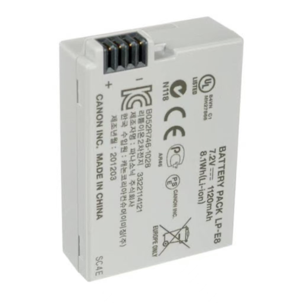 Batteria 7.4V 750mAh per Canon EOS Rebel XTi Kiss Digital X NB-2LH