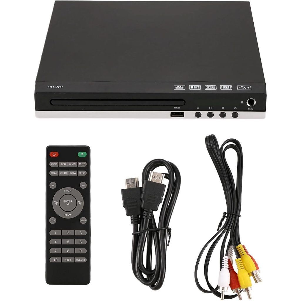 High Quality DVD Player AV Output USB Slot Low Noise | Home ...