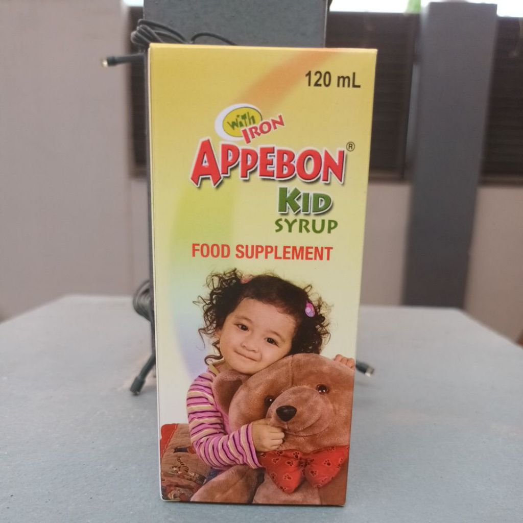 APPEBON KID SYRUP with Iron (120mL) | Shopee Philippines