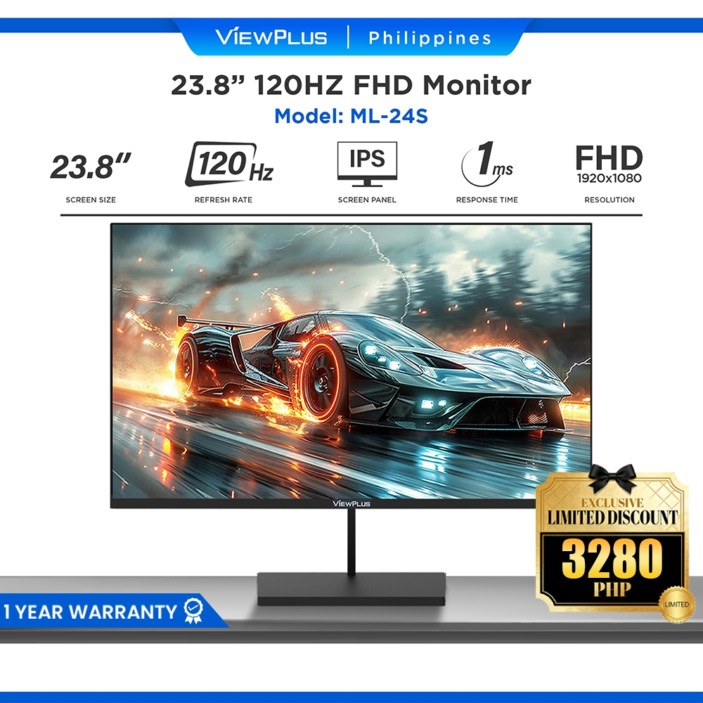 VIEWPLUS ML-24S 120Hz IPS 1MS 23.8