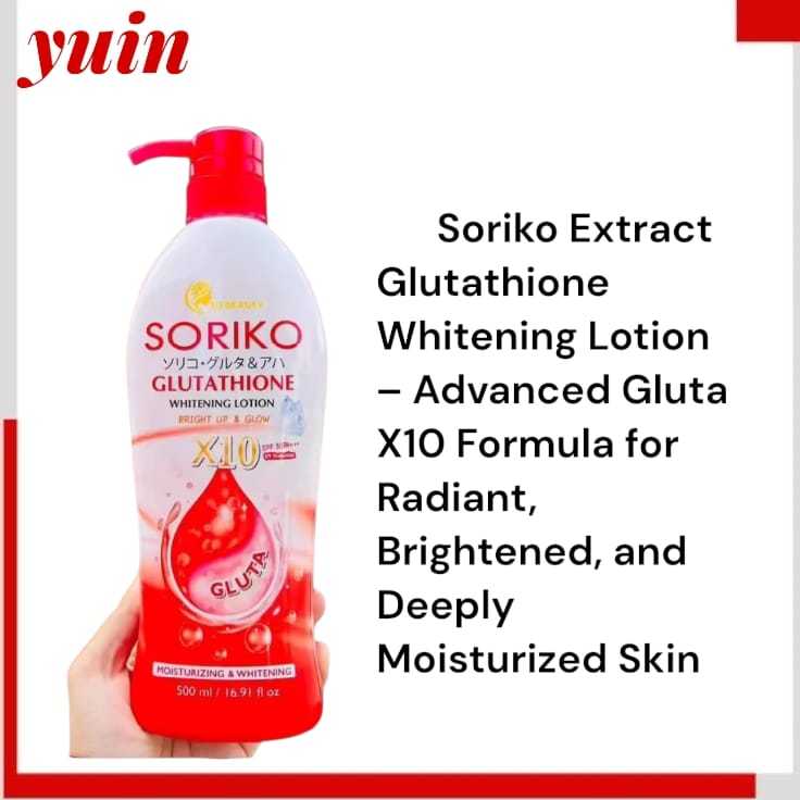 soriko glutathione lotion APLB Glutathione Niacinamide Facial Cream 55ml in bd main image 1