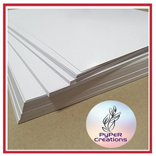 25pcs/ 100pcs C2S Paper 110gsm/130gsm/190gsm in A4 Size | Shopee ...