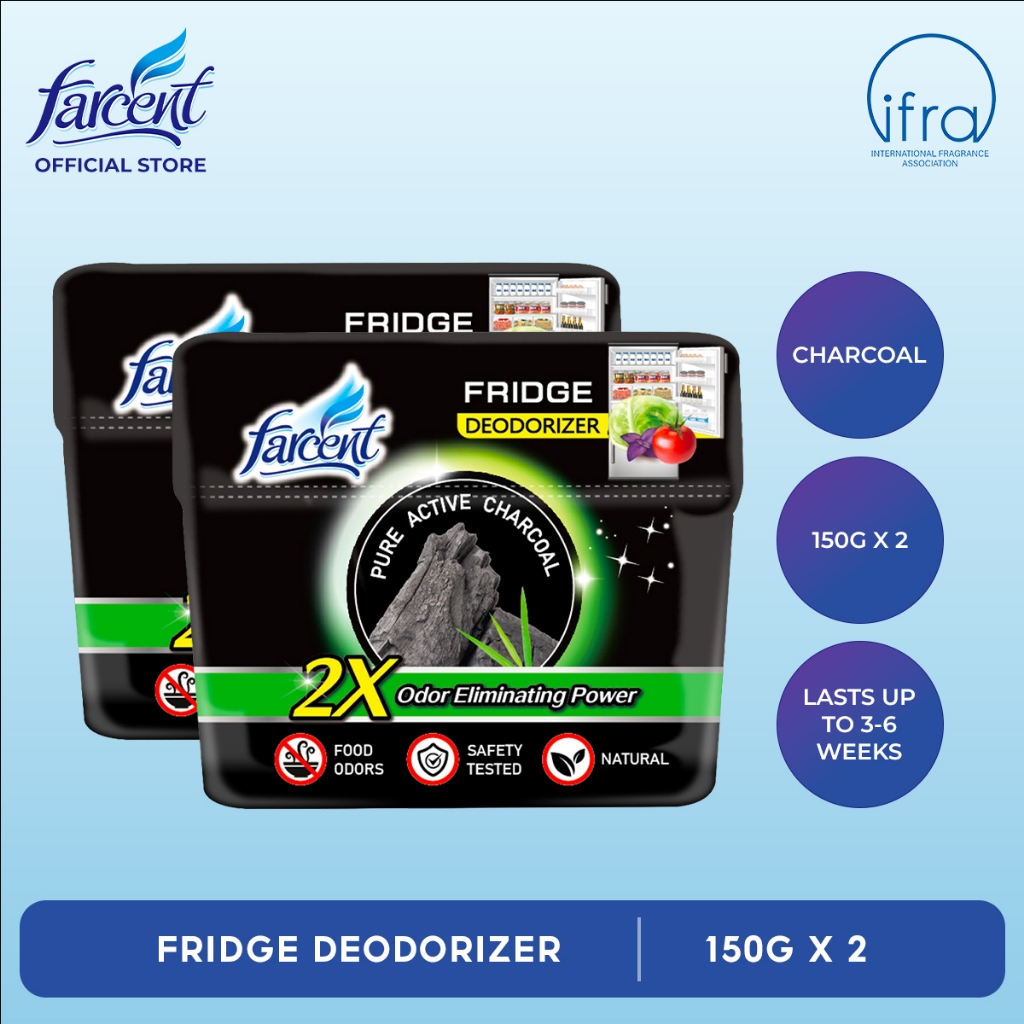 Farcent Refrigerator Deodorizer Set of 2 (150g each) | Shopee Philippines