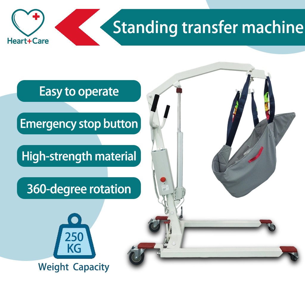 Electric Patient Transfer Lift for Elderly and Paralyzed, Mobile ...