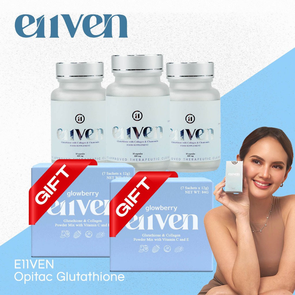 e11ven glutathione review E11VEN GLOWBERRY GLUTA COLLAGEN BY ELLEN ADARNA REVIEW main image 1