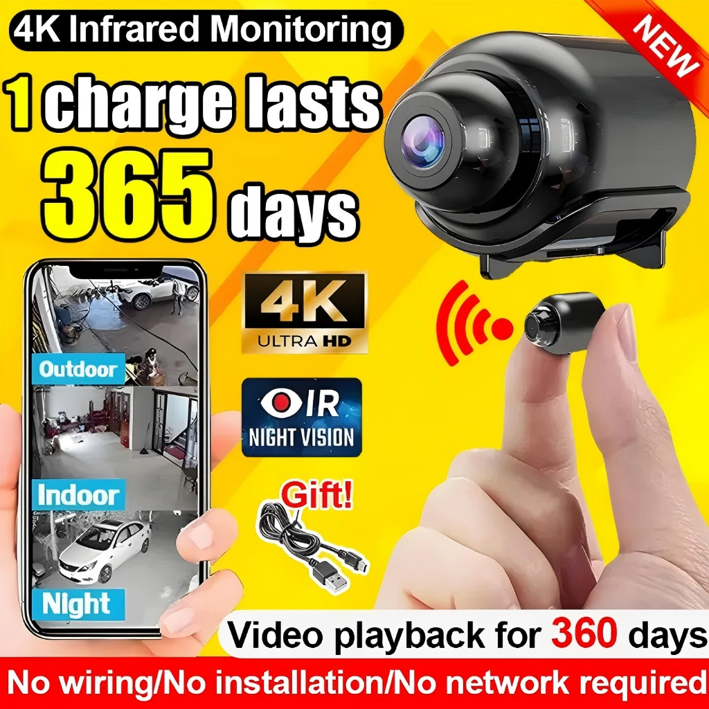X5 Camera Mini Portable 1080P HD CCTV Camera Wifi Wireless Surveillance ...