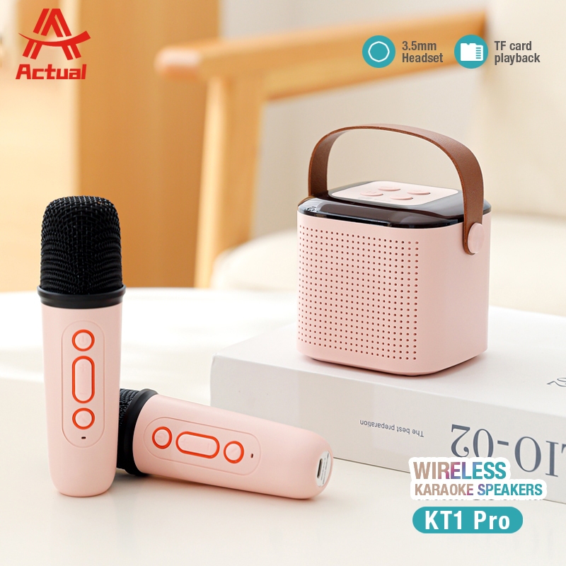 Wireless Karaoke Speaker With Karaoke Bluetooth Microphone K12 Home KTV ...