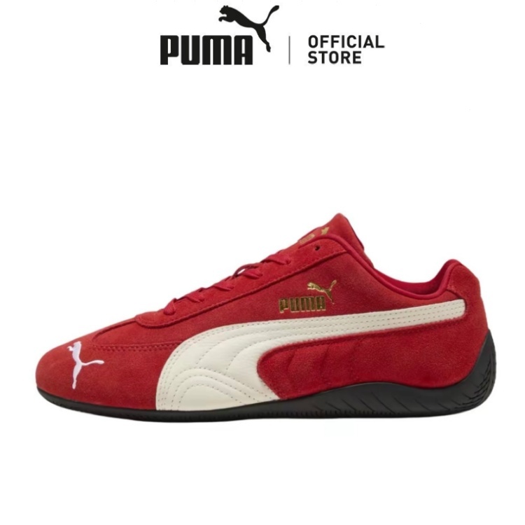 【PUMA Genuine】PUMA Shoes Unisex Low Cut Red Sneakers OG Racing Shoes ...