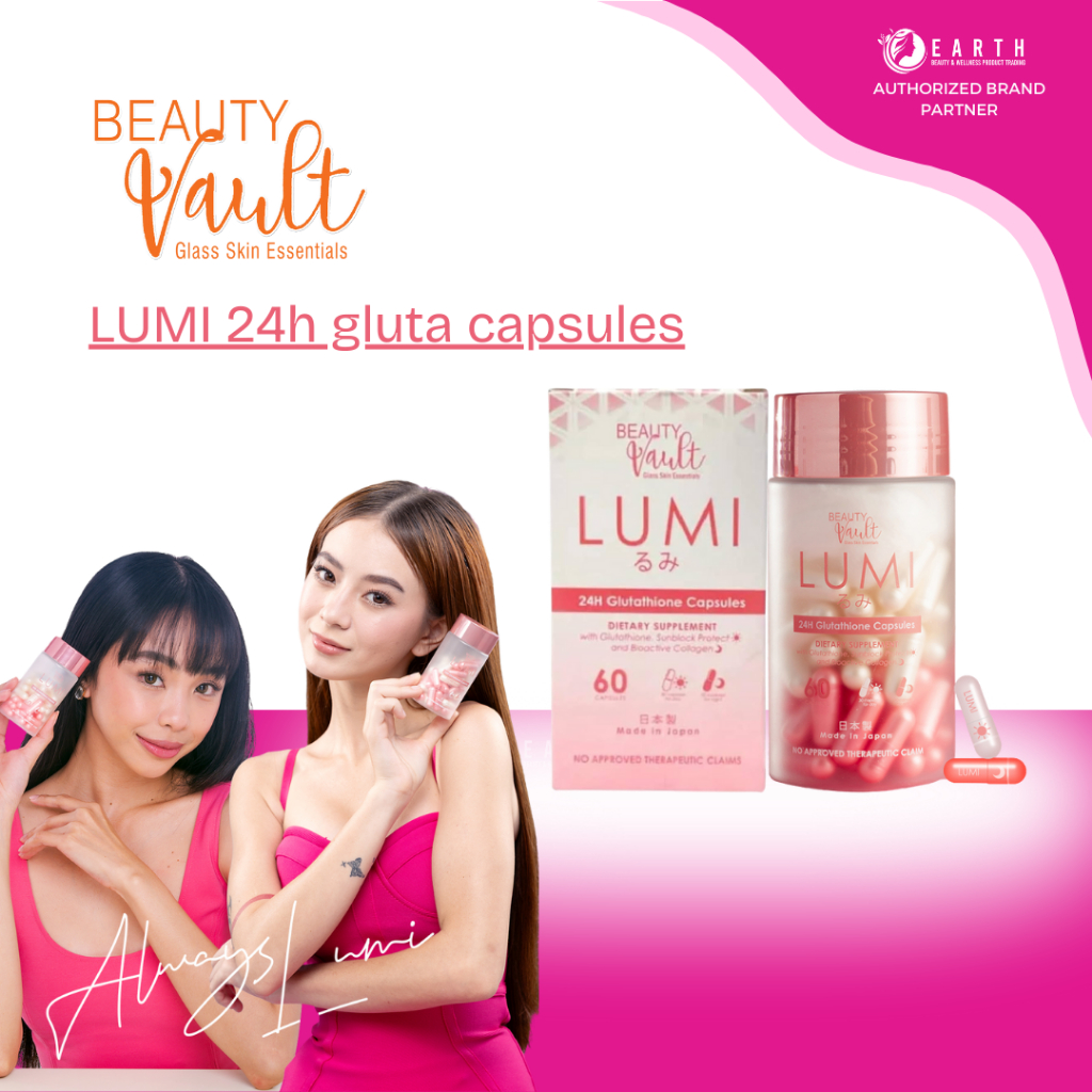 LUMI by Beauty Vault Glutathione Collagen Capsule Maymay Entrata Fyang  Ivana Alawi Whitening