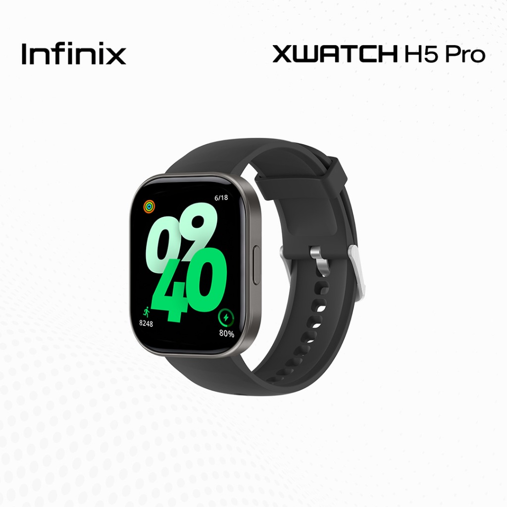 Infinix XWatch H5 Pro | 2.04" Always-On AMOLED Screen | Up to 18 Days  Battery Life | Full AI-Powered | Shopee Philippines