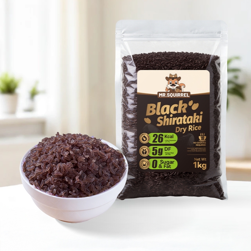 Mr.Squirre Healthy Rice low Carb Rice Dry Dried Shirataki Rice Konjac ...
