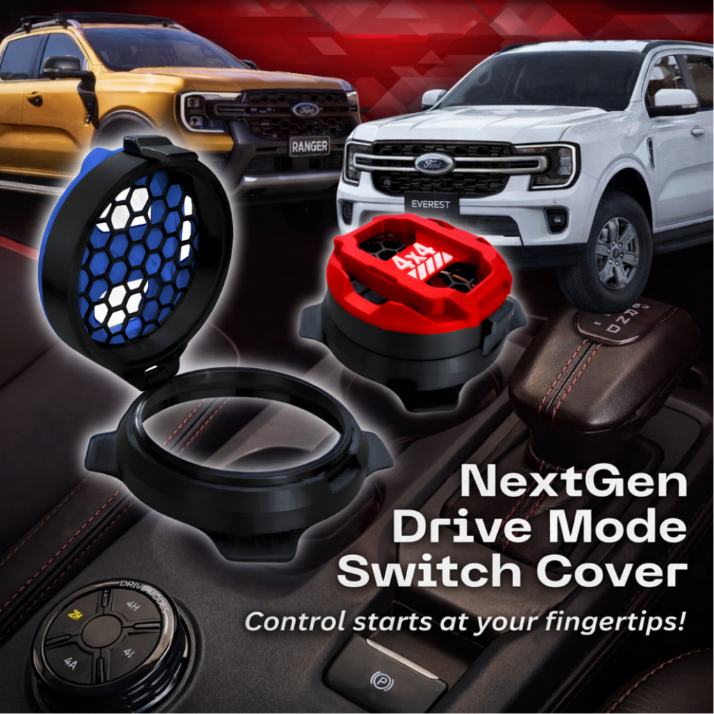 Ford Everest or Ranger Raptor NextGen Drive Mode Selector Knob Trim ...