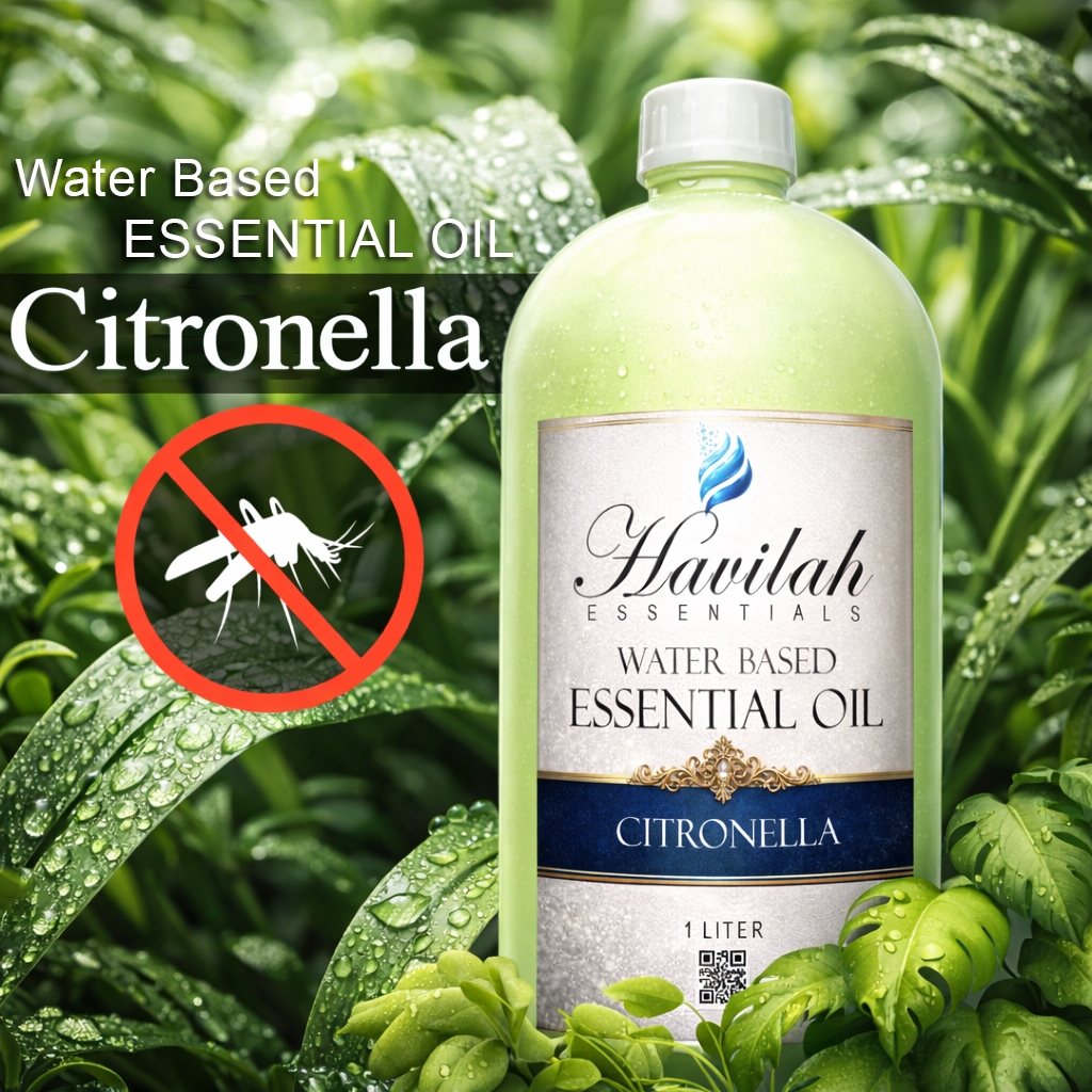 ORIGINAL 1Liter Water Based Essential Oil Premium Citronella Humidifier ...