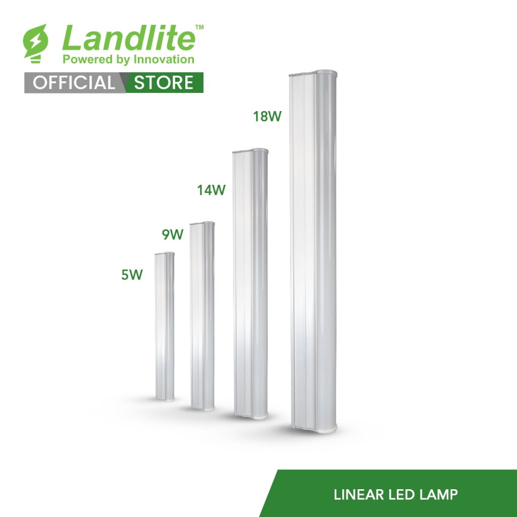 Landlite Linear LED Lamp (LED-ST5-18W CW/DL/WW) | Shopee Philippines
