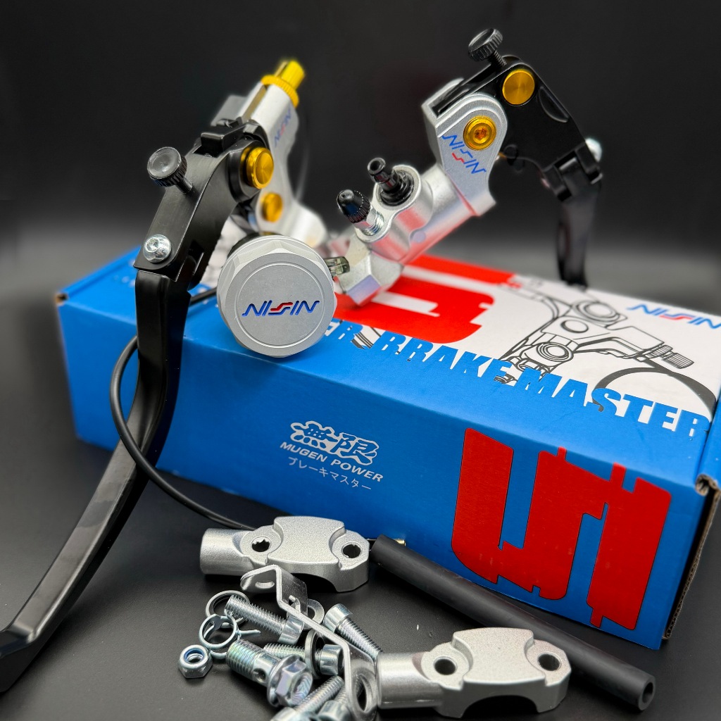 NISSIN BRAKE MASTER SET CNC with Side mirror holder(Thailand) | Shopee ...
