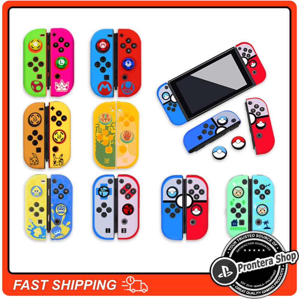 Nintendo Switch V1, OLED Joy Con JoyCon Controller Animated Silicone ...