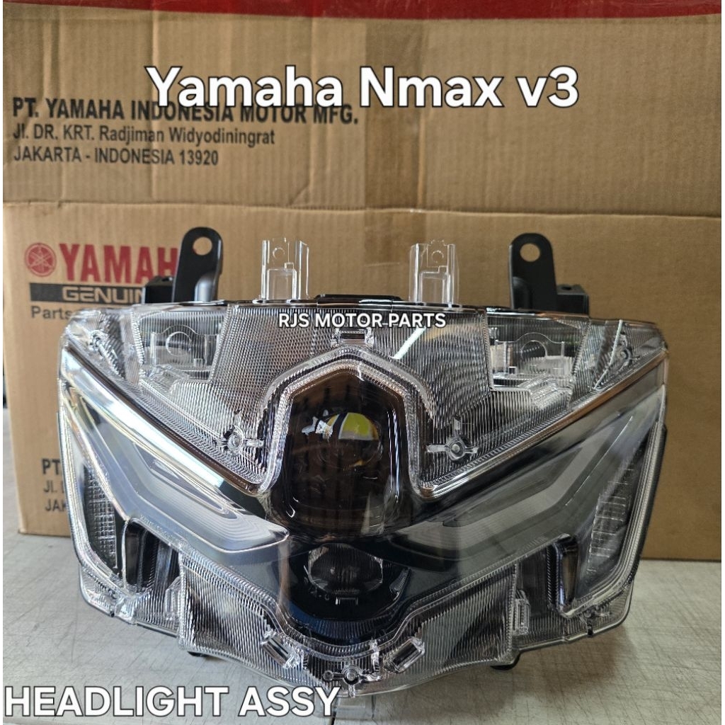Yamaha Genuine Parts Nmax V3 STD/ TechMax Headlight Assy | Shopee ...
