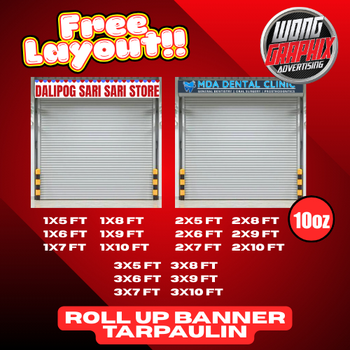 Shop tarpaulin layout for Sale on Shopee Philippines