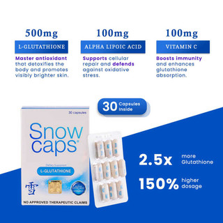 snow caps glutathione price philippines Shop snow caps glutathione capsule for Sale on Shopee Philippines