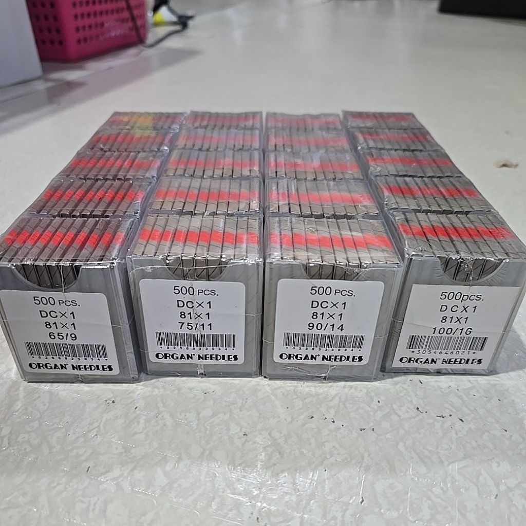 Wholesale DC Dcx1 overlock needle 50 boxes 500 pcs needles edger serger ...
