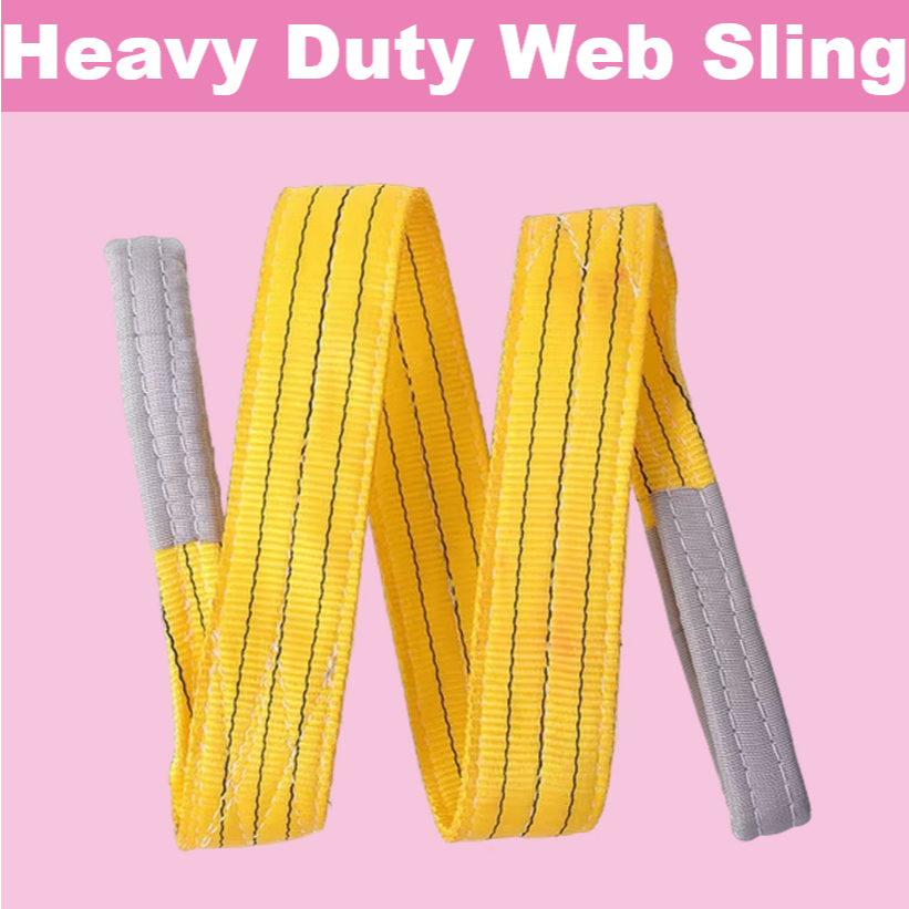 Heavy Duty Web Sling 3T 3M Flat Polyester Web Sling Eye & Eye Sling ...