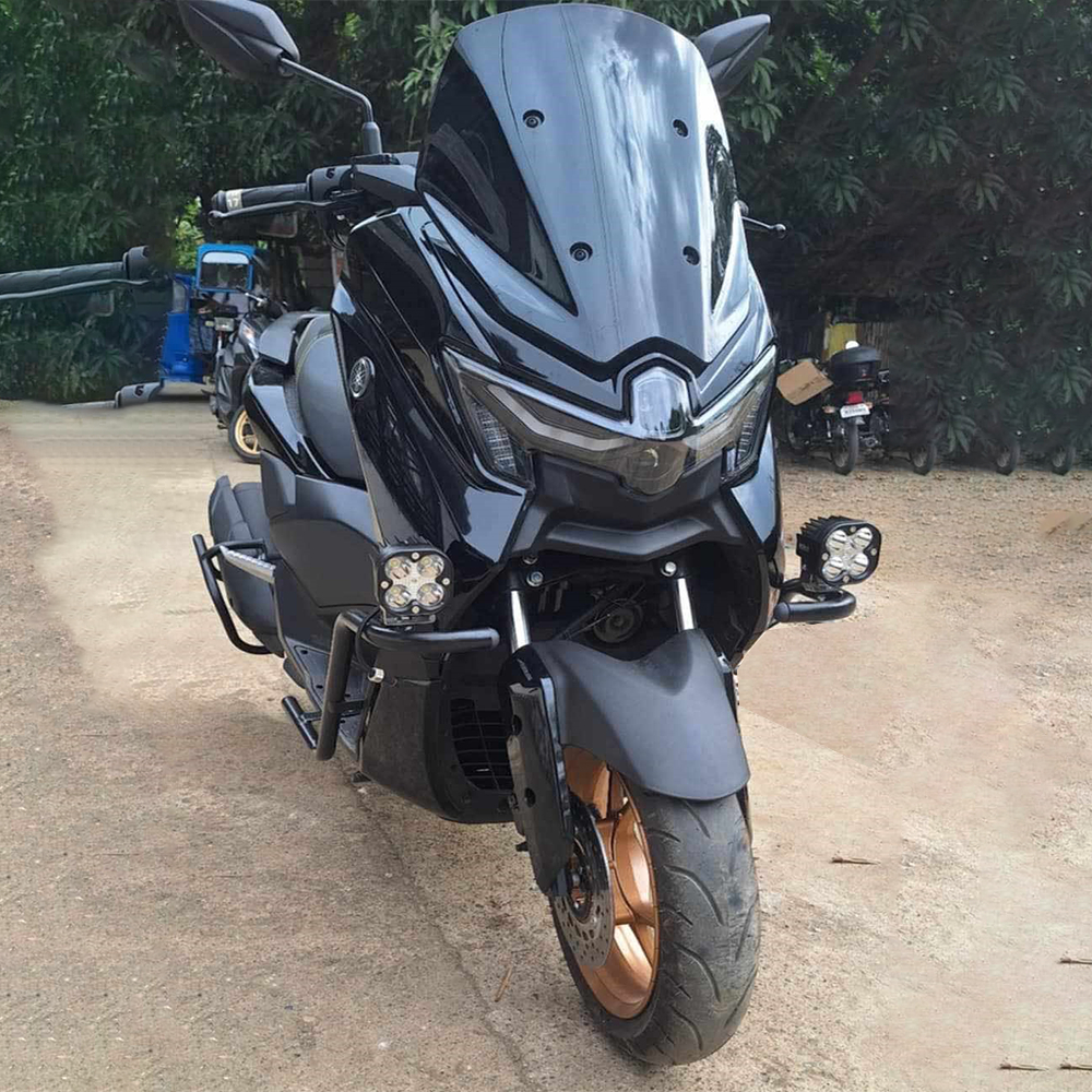 YAMAHA NMAX 155 ( V1 | V2 | V3 ) - HEAVY DUTY MINI CRASH GUARD ( POWDER ...