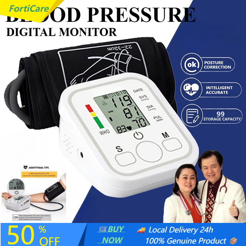 COD Automatic Arm Style Electronic Blood Pressure MonitorDigital ...