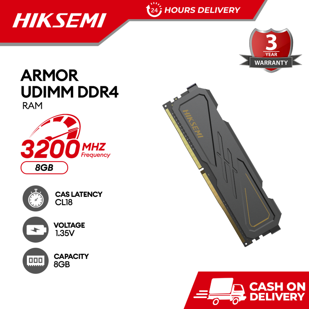 HIKSEMI DDR4 PC Memory 8GB /16GB (8*2GB) 3200MHZ Desktop RAM Memory for ...