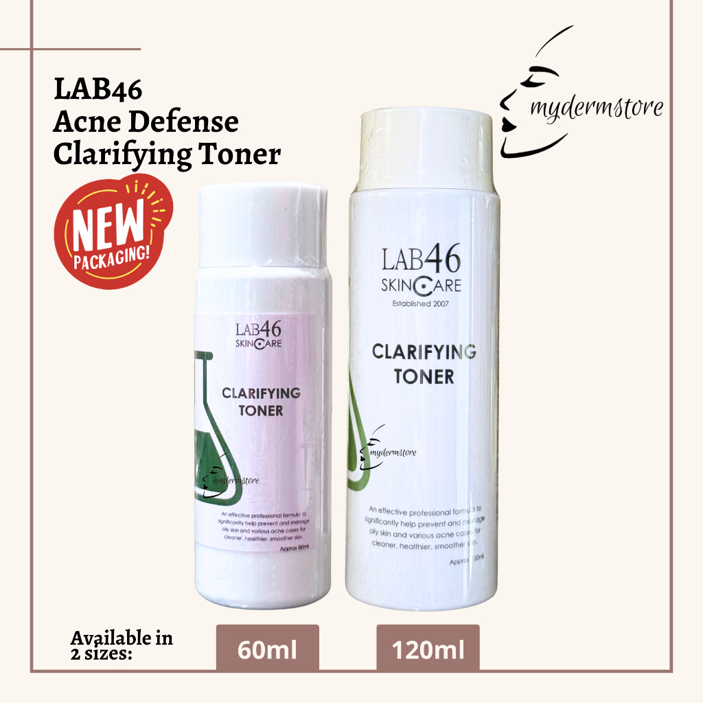 Lab46 Lab 46 Acne Clarifying Toner 60mL 120ml | mydermstore | Shopee ...