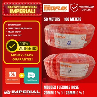 Moldex Moldflex by IMPERIAL PVC Flexible Hose Conduit 20mm 1/2 25mm 3/4 ...