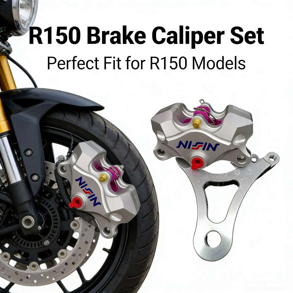 redlogo caliper R150 2 pot front and rear one pair (220mm rim set only ...