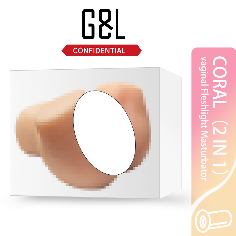 G&L 2 in 1 Mini 660g Reusable Sex Doll Anal Vagina Pussy Male Masturbator  Cup Adult Toy For Men