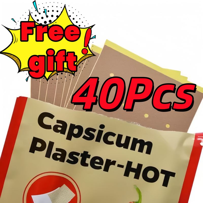 40pcs Pain Relieve Patch Chinese Medical Capsicum Plaster for Joints ...