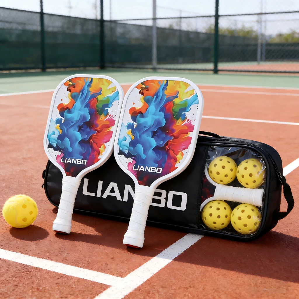 Pickleball Rackets Sports Professional Set Of 2High Quality Rackets And ...